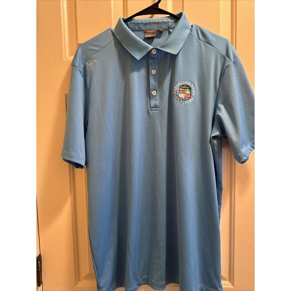 Breckland Pines‎ Golf Course Ping Sensor Cool Golf Polo Size L